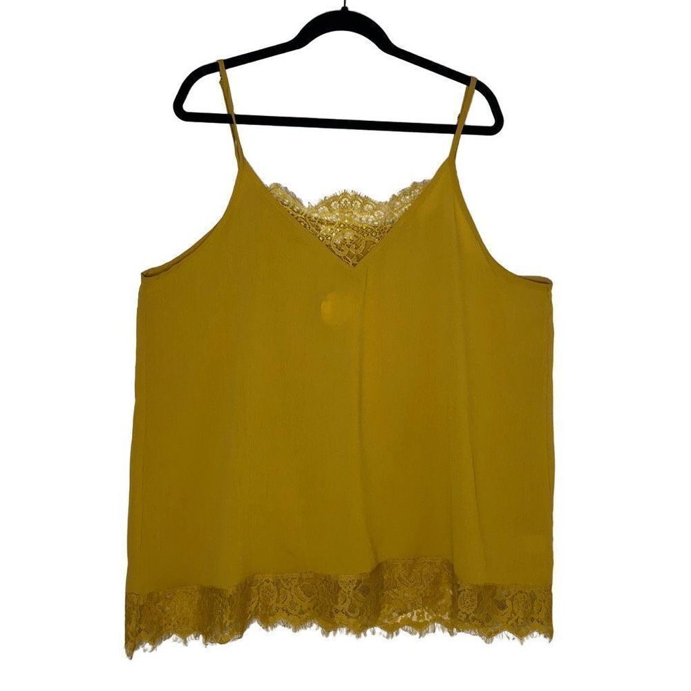 NEW Oddy Gold Spaghetti Strap Cami/Tank Top